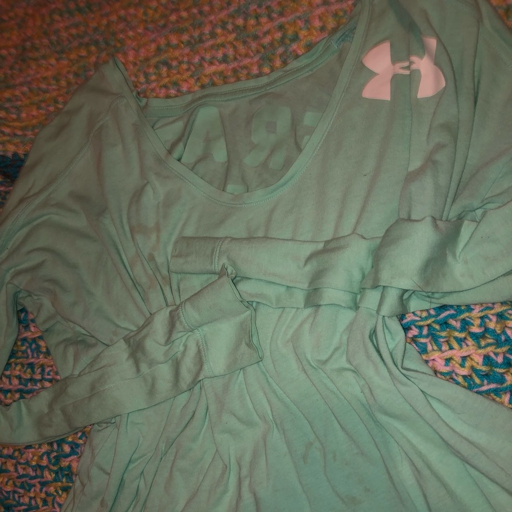 Underarmour Long Sleeve Light Blue Tee